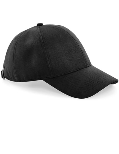 BEE-B656-Faux Suede 6 Panel Cap